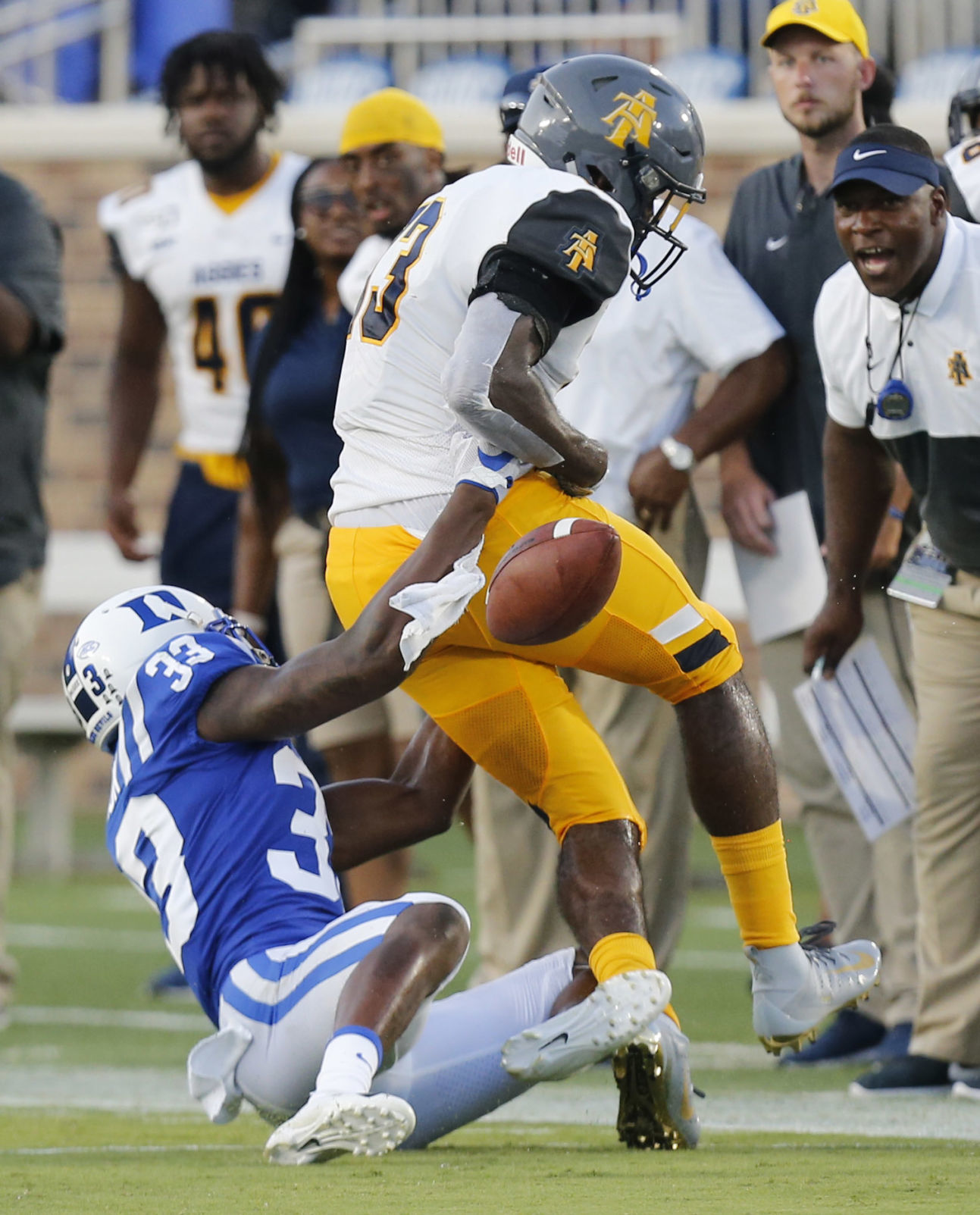 N.C. A&T loses to Duke, 45-13